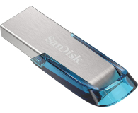 Sandisk 64GB Ultra Flair (USB 3.0) niebieski - 714198 - zdjęcie 2
